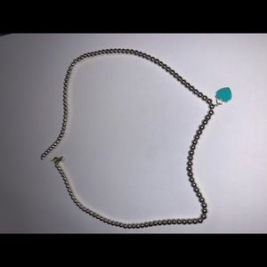 Tiffany and co necklace. Worn maybe 5 times.